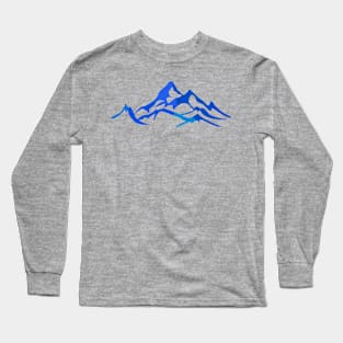 blue Mountain Long Sleeve T-Shirt